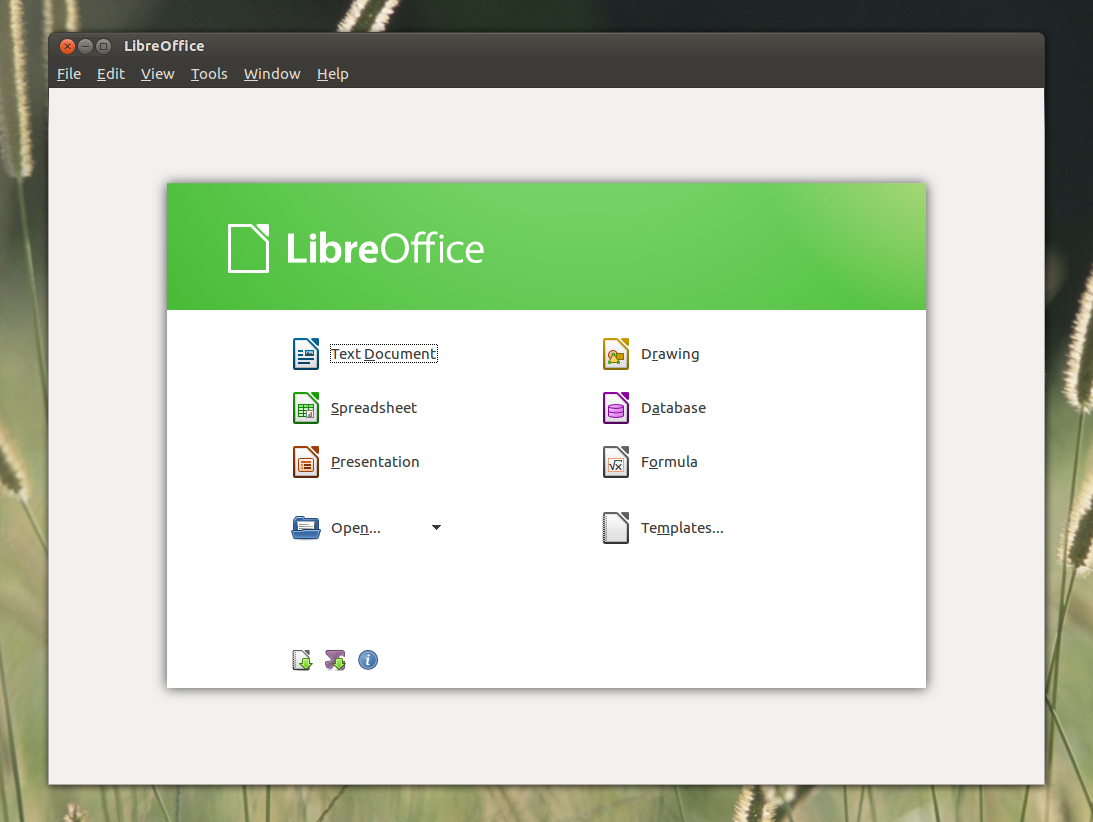 LibreOffice: free and open-source office suite